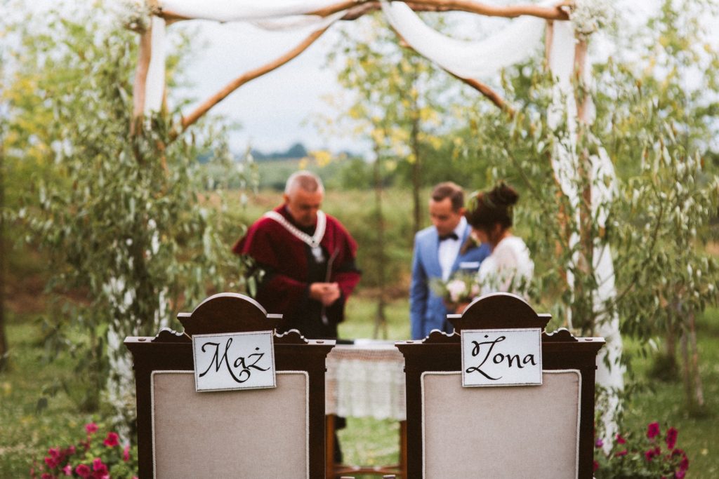 rustykalne zaślubiny