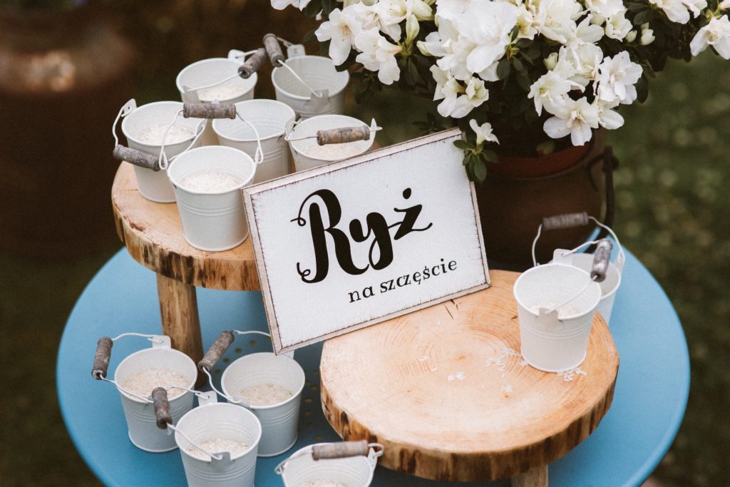 ryż ślub